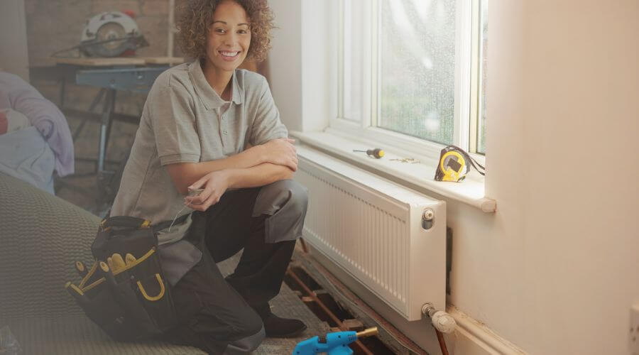 Local tankless water heater installation in Leflore, OK